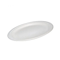 Assiette en bagasse 10'' - 500 unités