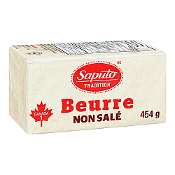 Beurre non-salé congelé - 25X454gr