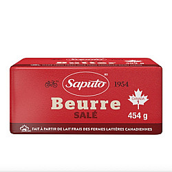 Beurre salé congelé - 25X454gr