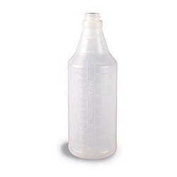 Bouteille en plastique graduée - 1000ml