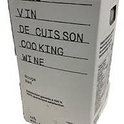 Vin de cuisson rouge 11% - 20lt - Menu