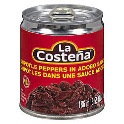 Chipotles dans une sauce Adobo - 24X7oz - La Costena