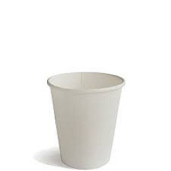 Verre 4oz carton blanc pour breuvage chaud - 1000 unités