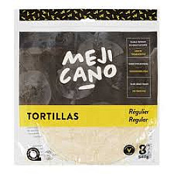 Tortilla 7'' - 12X12 unités - Mejicano