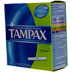 Tampons super absorbants - Tampax - 20X24 unités