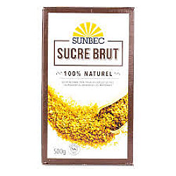 Sucre brut - 500gr - Sunbec