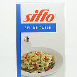 Sel de table en boîte - 1kg - Sifto