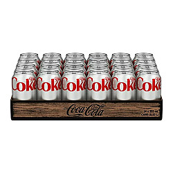 Coke diète en canette - 24X355ml