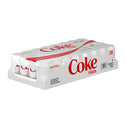 Coke diète en cannette - 32X355ml - Coca-Cola