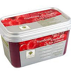 Purée de framboise 10% de sucre (surgelée) - 1kg - Ravifruit