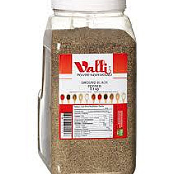 Poivre noir moulu - 2.5kg - Valli