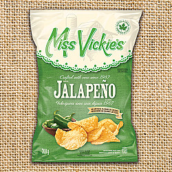 Croustilles saveur de jalapeño - 40X40gr - Miss Vickie's