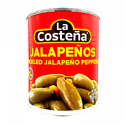 Piments jalapeno en rondelles - 4lt