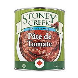 Pâte de tomate - 2.84lt - Stoney Creek