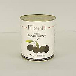 Olive noire dénoyautée - 2.84lt - Menu