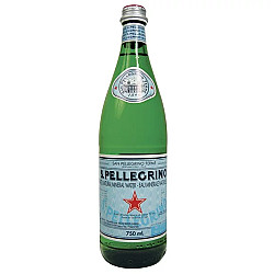 Eau pétillante en bouteille de verre - 15X750ml - San Pellegrino