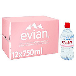 Eau minerale - 12X750ml - Evian