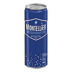 Eau pétillante en cannette - 24X355ml - Montellier