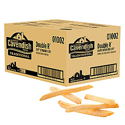 Frite 3/8 coupe régulière Double R - 6X2,27kg - Cavendish