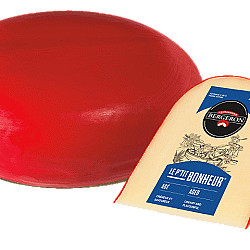 Fromage gouda enveloppé d'une cire rouge - 4kg - Landana