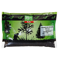 Graine de sésame noire - 1kg - Valli