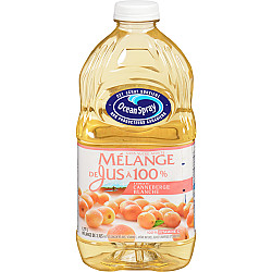 Jus de canneberge blanche - 8X1.89lt - Ocean Spray