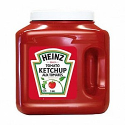 Ketchup aux tomates bouteilles en plastique - 2.84lt - Heinz