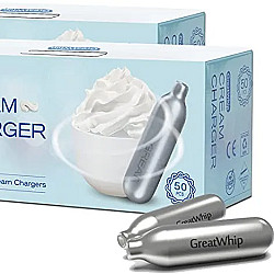 Lot de 50 chargeurs à crème fouettée