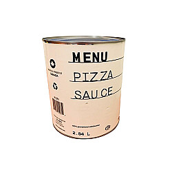 Sauce pizza - 2.84lt - Menu