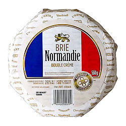 Fromage brie double crème Normadie - 550G - Agropur