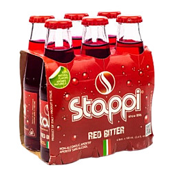 Boisson gazeuse amer rouge - 24X100ML - Stappi