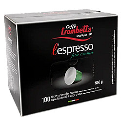 Caffè Trombetta - Capsules de café espresso - Paquet de 100