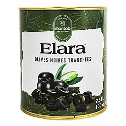 Olive noire tranchée - 2.84lt - Elara