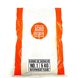 Farine de sarrasin foncé - Agrofusion - 5KG