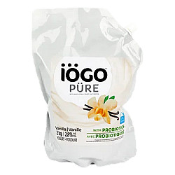 Yogourt à la vanille en poche  - 2KG - IÖGO PÜR