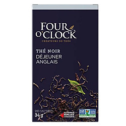 Thé déjeuner anglais - Four O Clock - 6X20 unités