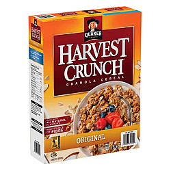 Céréale granola - Quakers Harvest Crunch - 1.8KG