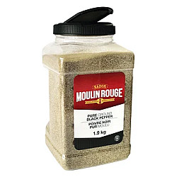 Poivre noir moulu - 1.9KG - Moulin Rouge