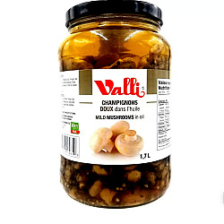 Champignon dans l'huile - 1.7L - Valli