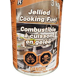Combustible en gel - 4X3KG