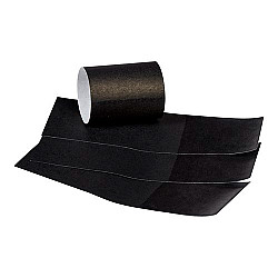 Bandes à Serviette Noire - 1-1/2’’ x 4-1/4’’ - Lapaco