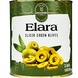 Olive verte tranchée - 2.84L - Elara