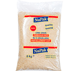 Riz à grain long - 8KG - NuPak