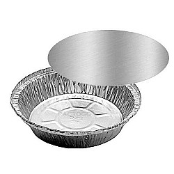 Contenant rond en aluminium 7" - 500 unités - Mi-Ma