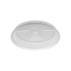 Couvercle dôme en plastique pour contenant rond aluminium 7" - 500 unités - Mi-Ma