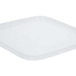 Couvercle clair sécure carré pour contenant DÉLI 8 à 16oz - 500 unités - Plastique Horizon