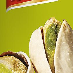 Pistache naturelles salées - 24X55G - Krispy Kernels