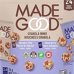 Bouchées de Granola mini - 28X24G - Made good