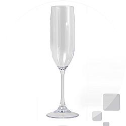 Verre à champagne en plastique lavable au lave vaisselle 6OZ - 48 unités