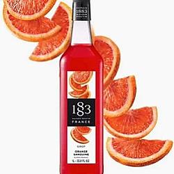 Sirop orange sanguine 1L - 1883